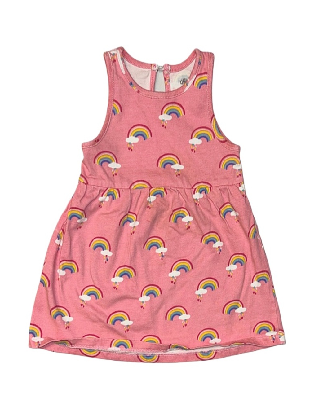 LITTLE ME Girl's Sleeveless Rainbow Dress 24 Months